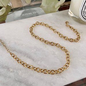 Mejuri Drawn Cable Chain Necklace